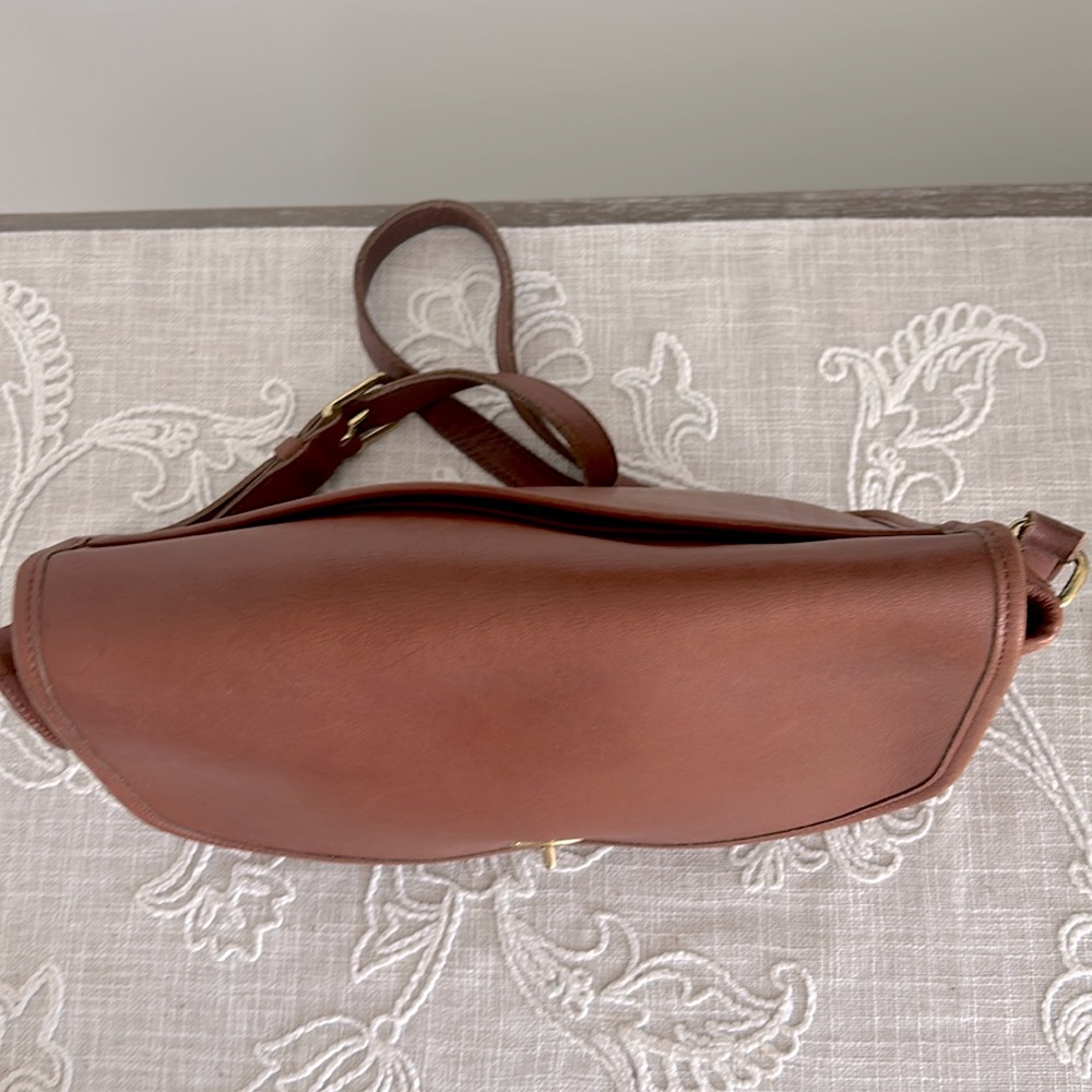 Coach Authentic Vintage British Tan Soft Leather #9790 Crossbody Bag - Picture 16 of 16